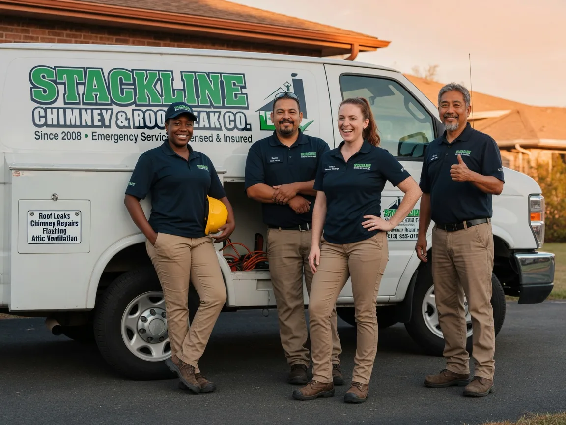 Chimney flashing repair company in Belpre, KS